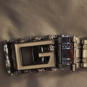G Silver Men's Belt